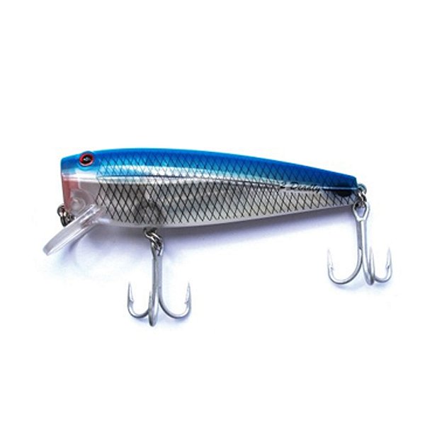 Isca Artificial Gillies KLB Series 2 Deadly 85mm-Blue / Silver Flash