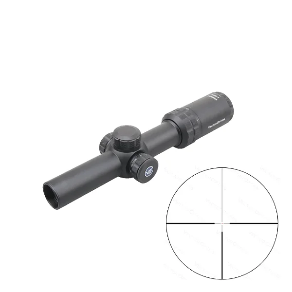 LPVO Luneta  Grizzly 1-4x24 30mm  1/2 Moa - Vector Optics