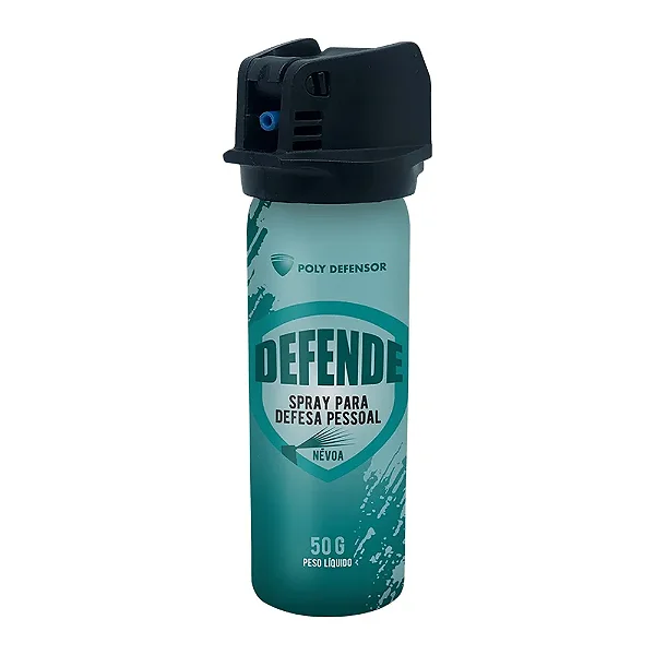 Spray para defesa pessoal tipo nevoa ele - Poly defensor