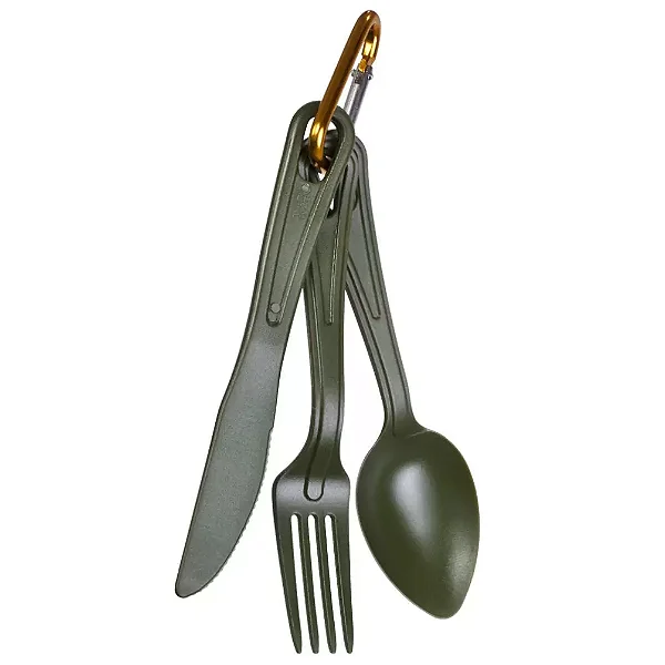 Kit Talheres p/ Camping Composto por 03 Peças - Shotgun