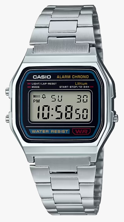 Relógio de Pulso Casio Vintage A158WA-1DF - G-Shock