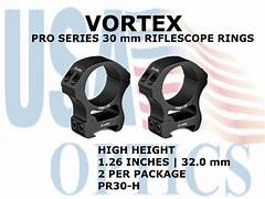 Mount (1.26 pol.) Pro Ring 30mm. High Height - Vortex