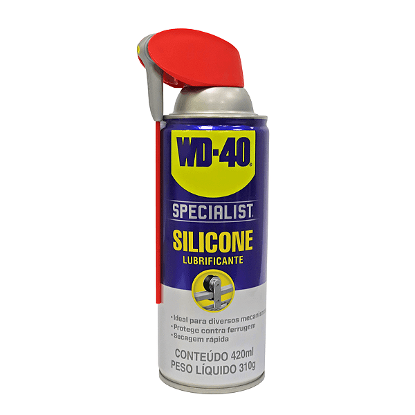 Spray Multiuso WD-40 Silicone Lub Aerossol - 420ml