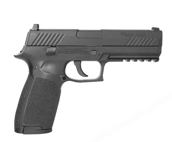 Pistola de Pressão  CO2 P320 Blowback Full Metal Sig Sauer  - 4,5mm