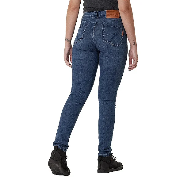 Calça Jeans Fem. Invictus Skadi - Azul Netuno