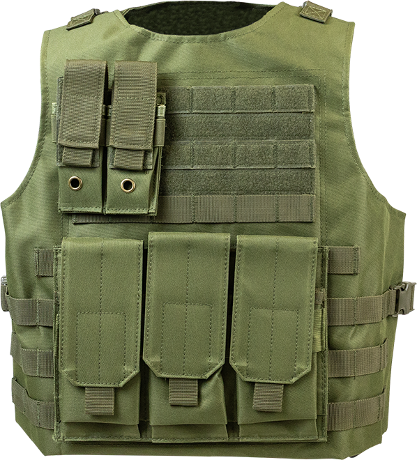 Colete Tático Modular Armor - Verde Militar - Rossi
