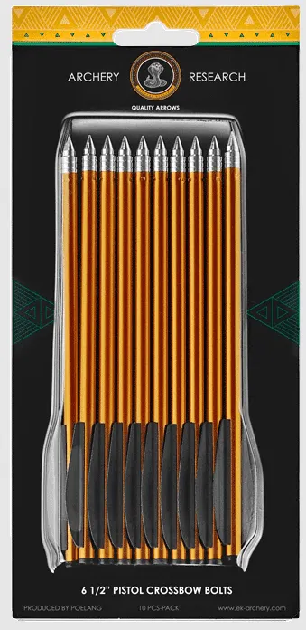 Virotes de Aluminio p/ Balestra Cobra pcto 10 un. - EK-Archery