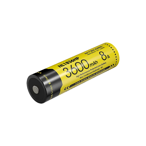 Bateria de Lítio 18650 NL1836HP 3.6v 3600mAh - Nitecore