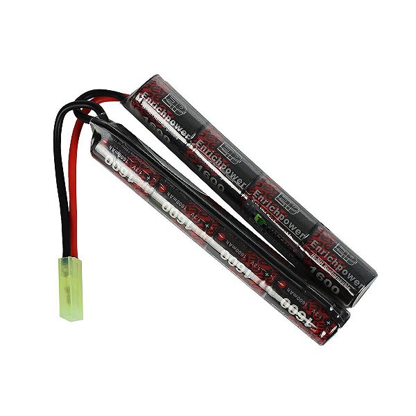 Bateria NiMH 9.6v 1600mah + Carregador NiMH - G&G Armament