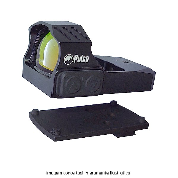 Adaptador Mounting Plate - (Pistola TS9/TH - P/ Red Dot Pulse (107-1x24x17)