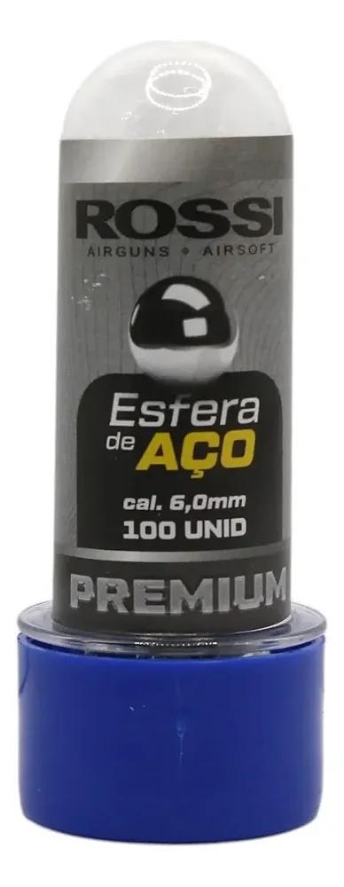 Esfera de Aço Premium cal.6.0mm (100un) - Rossi