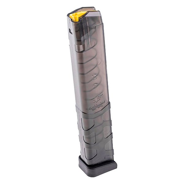 Carregador Polimero Preto Transparente 9x19mm -33 Mun. - Fire Eagle