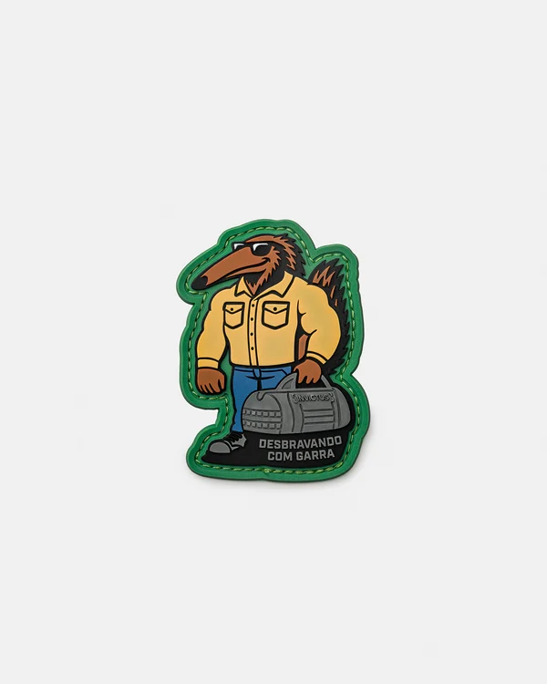 Patch Coleção Instinto Alpha Tamanduá-Bandeira Verde - Invictus