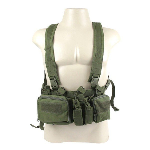 Colete chest rig orion fja-181 verde oliva - Feasso