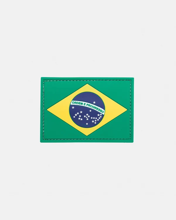 Patch Bandeira do Brasil Verde/Amarelo/Azul - Invictus