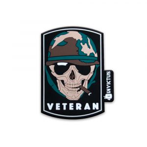 PATCH EMBORRACHADO VETERAN CAVEIRA COOL - INVICTUS