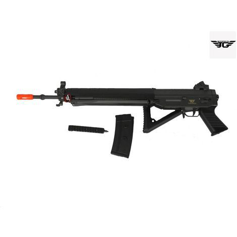 Rifle Airsoft  JG Works - SIG-080 com  Bipé