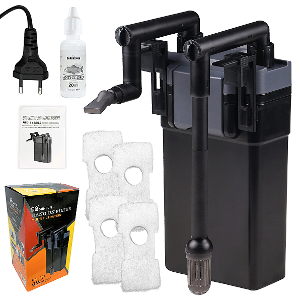 Filtro Canister Hang On Externo Sunsun Hbl-801 220v + Brinde