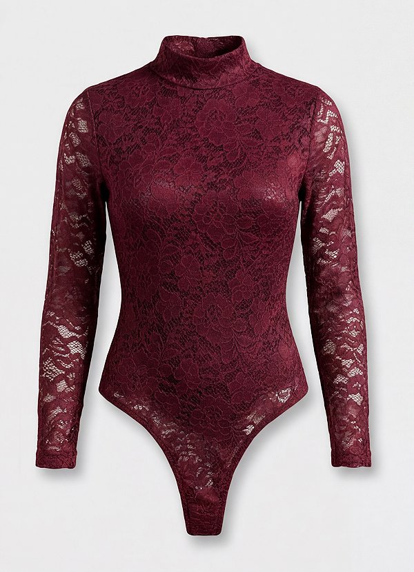 Body em Renda com Gola