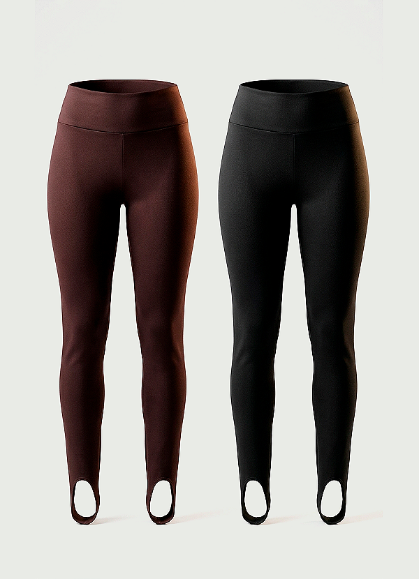 Legging Suplex Flanelada com Pezinho