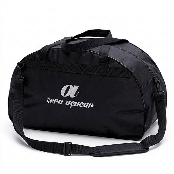 Bolsa Nylon Preta ZERO AÇUCAR
