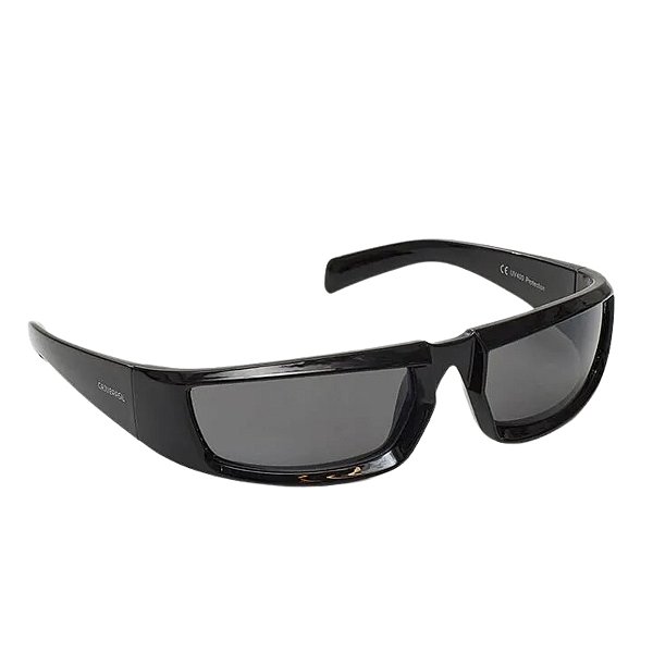 Óculos Fashion Esportivo Preto CAJUBRASIL