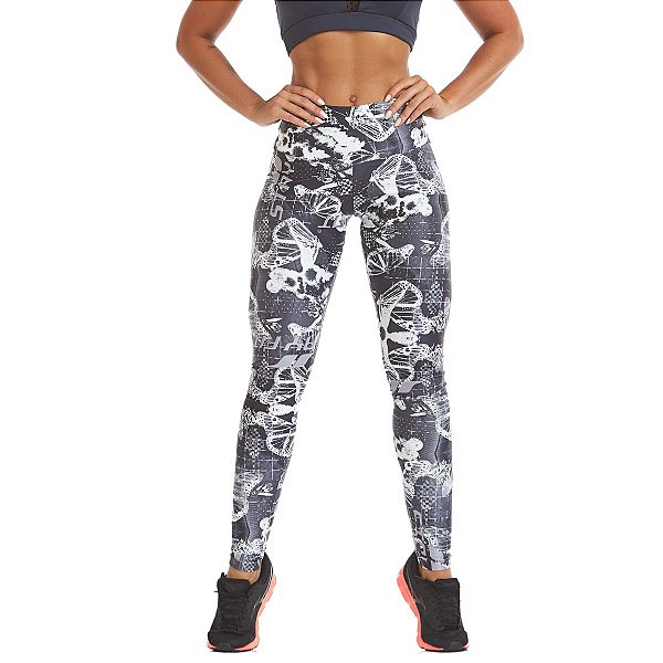 Calça Legging Estampada Camouflage Stayfit