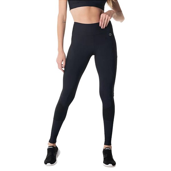 Calça Legging Fuso Elementary Preto VESTEM