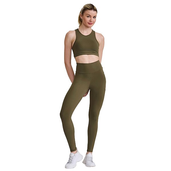 Conjunto NZ Costas Respiráveis Bolso Verde Cidreira CAJUBRASIL
