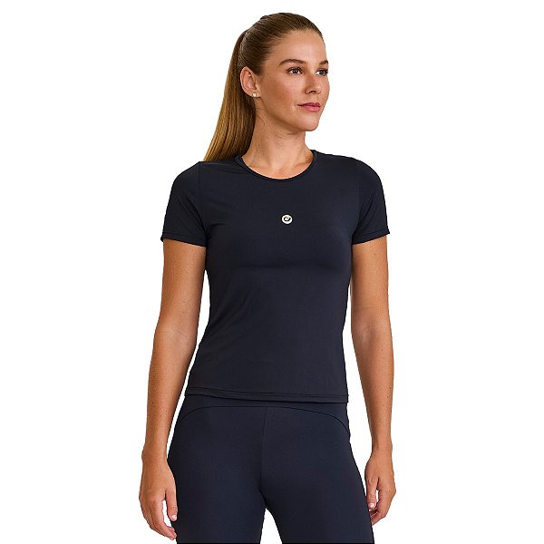 Blusa UV com Proteção Solar Preta CAJUBRASIL