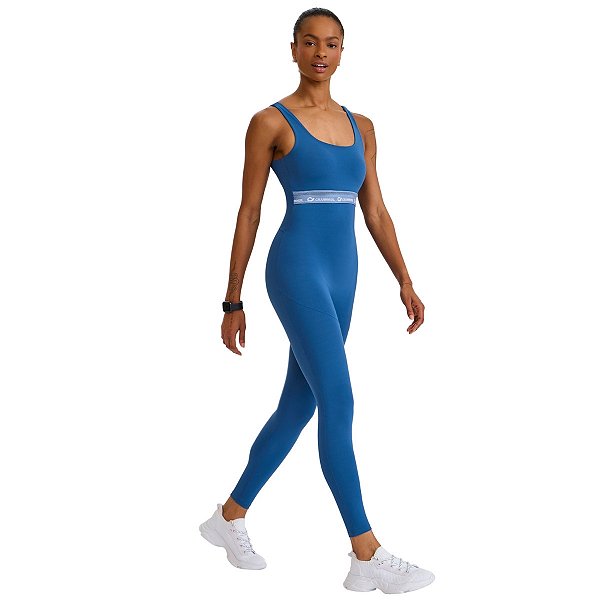 Macacão NP Empina Bumbum Azul Blue Jeans CAJUBRASIL