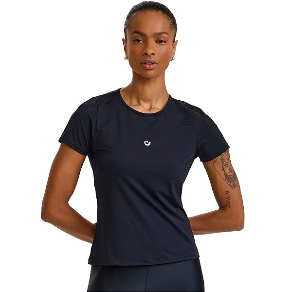 Blusa Light Costas Respiráveis Preta CAJUBRASIL