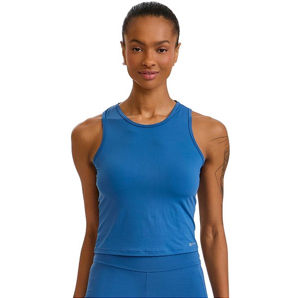 Regata UV Costas Respiráveis Azul Blue Jeans CAJUBRASIL