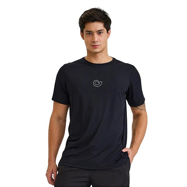 Camiseta Masculina Estampa Edition Preta CAJUBRASIL