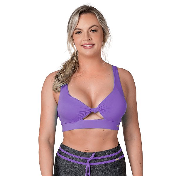 Top Girly com Nózinho Essencial Buque Lilás M&C