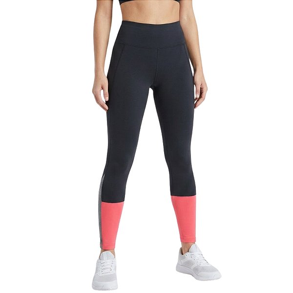 Calça Legging NZ Mix Preta e Pink