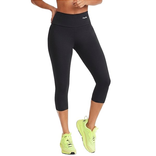 Calça Corsário Basics Preta OXYFIT
