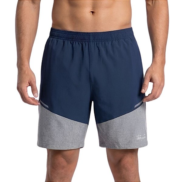 Bermuda Masculina Elastic Marinho ZERO AÇUCAR