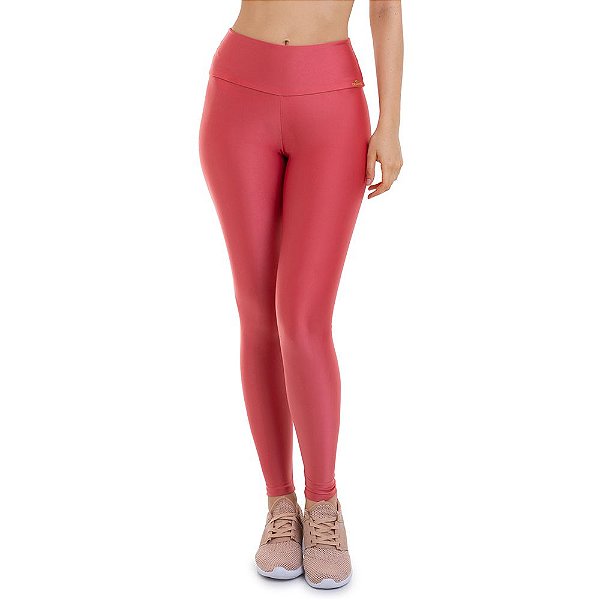 Calça Legging Atletika Básica Salmão CAJUBRASIL