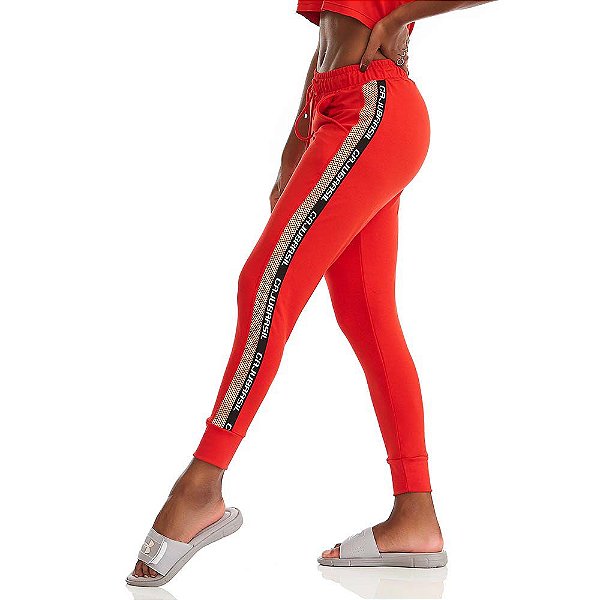 Calça Jogger Comfort Vermelha CAJUBRASIL