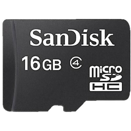 Cartão de Memória 16GB MicroSD Classe 4 - SanDisk