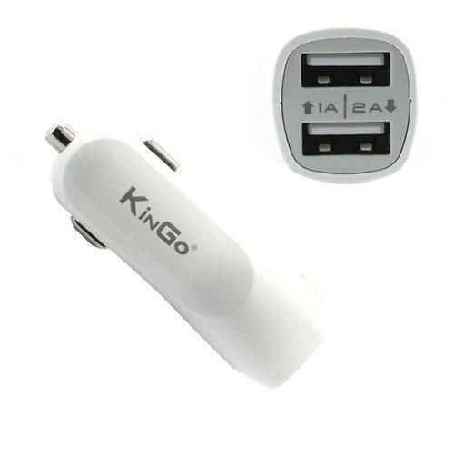 Carregador veicular dual USB - Kingo