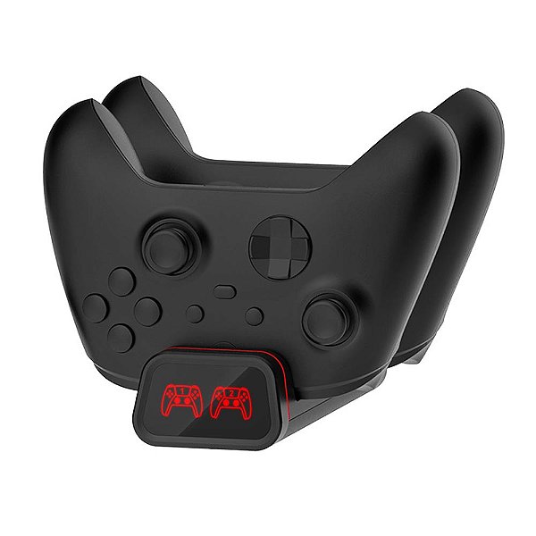Dock Carregador Controle X- Series S/X Dock + 2 Baterias 1200mAh Dobe