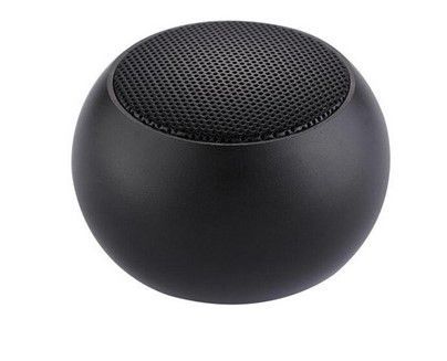 Caixa de Som Bluetooth Mini Speaker Metálica