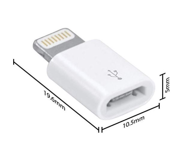 Adaptador Lightning para Micro USB