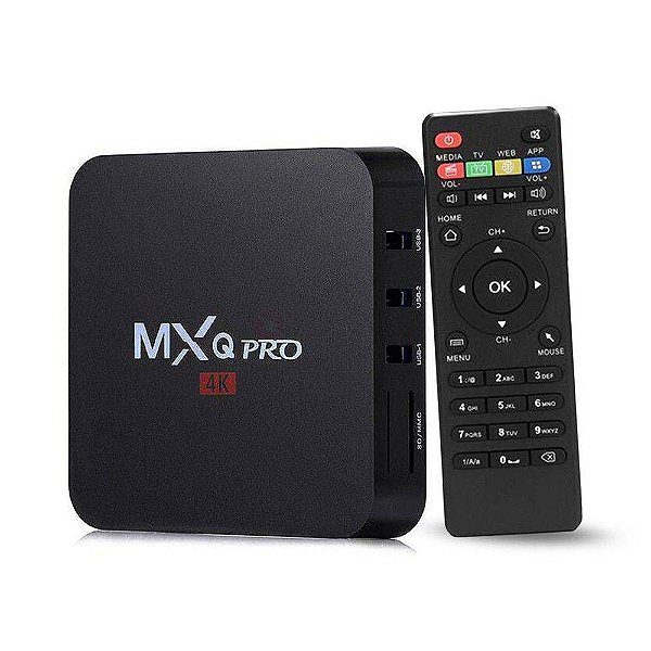 TV Box MXQ Pro 4K Android 9 3GB RAM 32GB