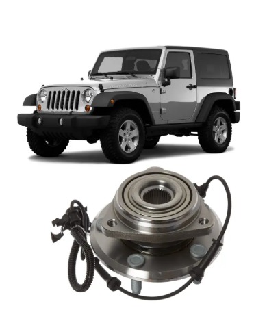 CUBO DE RODA DIANTEIRO JEEP WRANGLER 2007 À 2017 COM SENSOR