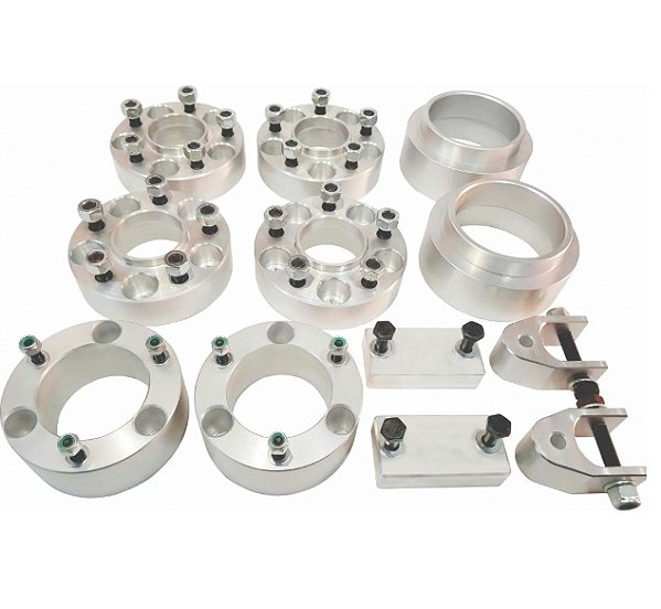COMBO ESPAÇADOR DE RODAS + KIT LIFT SUSPENSÃO 2" PAJERO TR4