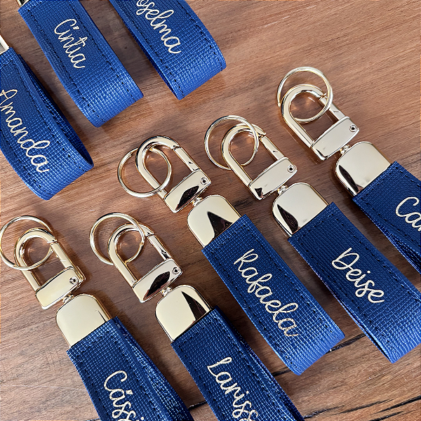 Chaveiro luxo personalizado com o Nome