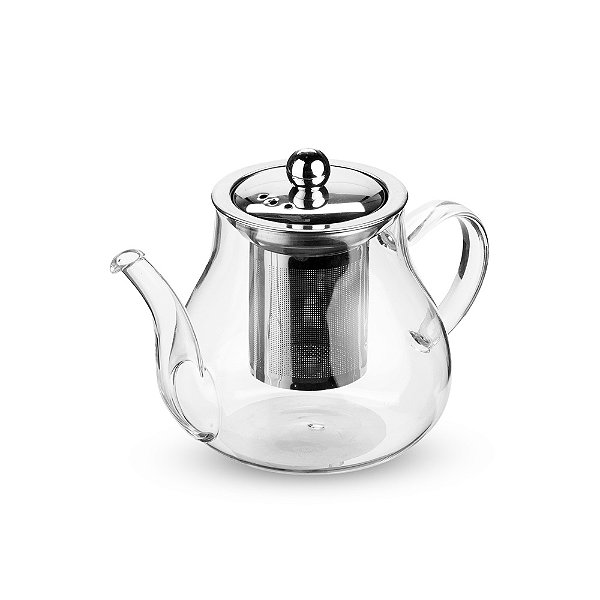 Chaleira Vidro Borossilicato 600ml